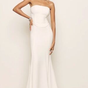 REFORMATION 'Haisley Two Piece' in Ivory